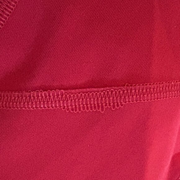 Lululemon Pace Rival Crop 22" Luxtreme Dark Red Mid-Rise Running Leggings 6 - Picture 7 of 12